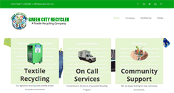 Desktop Screenshot of greencityrecycler.com